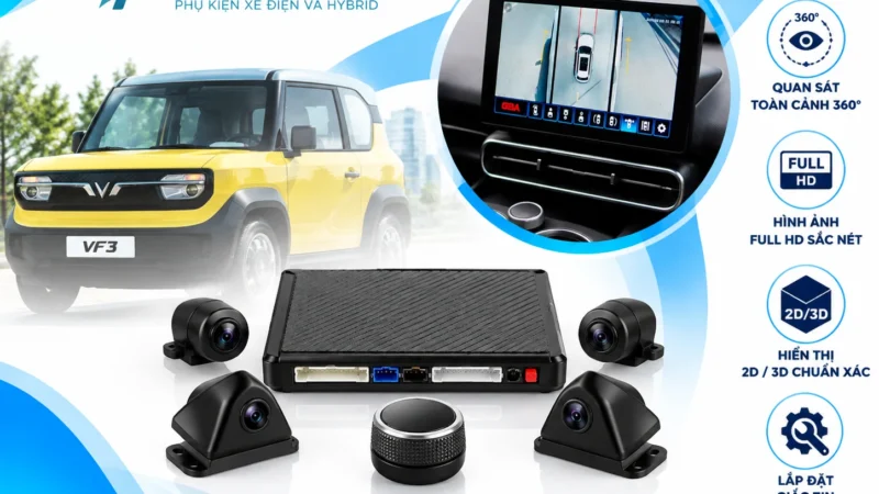 Camera 360 GBA Cho VinFast VF3.