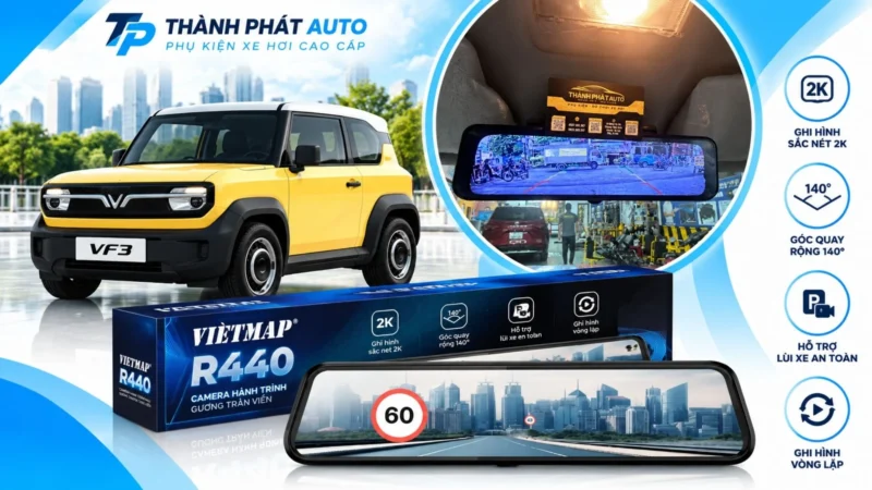 Camera Hành Trình Vietmap R440 Cho VF3
