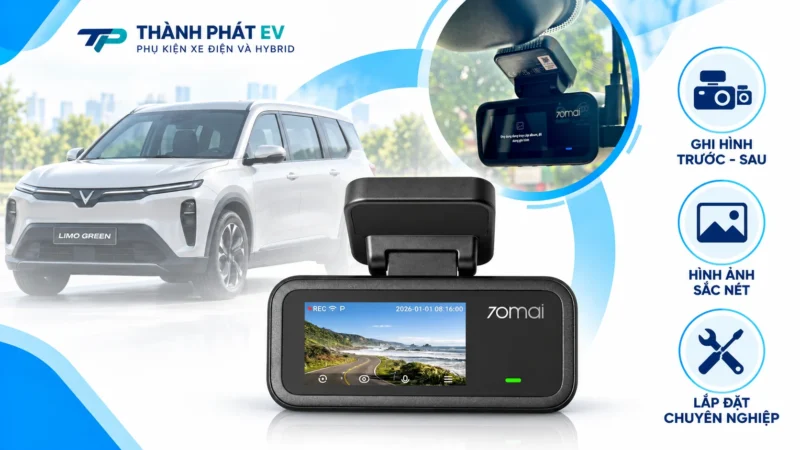Camera Hành Trình 70mai A210 Cho Limo Green