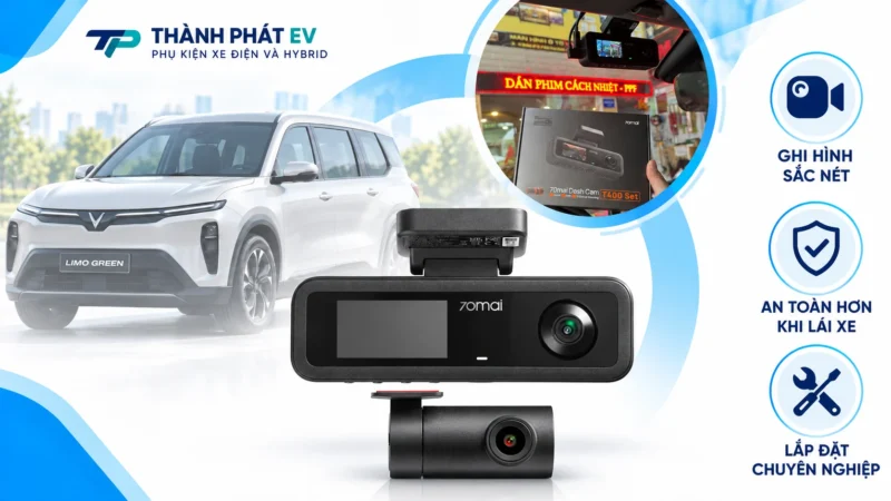 Camera Hành Trình 70mai T400 Cho Limo Green