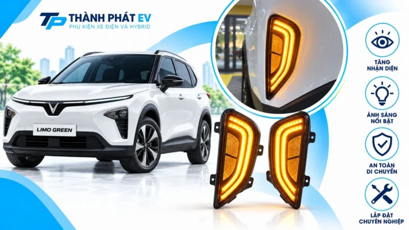 Đèn Led Cản Sau cho Limo Green