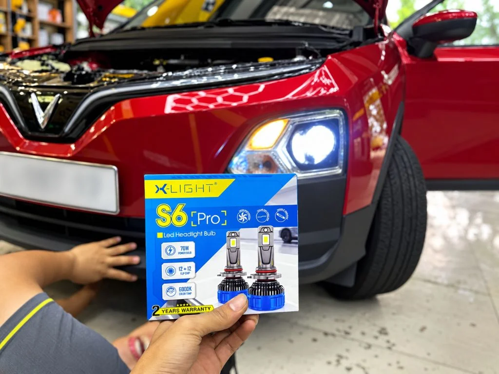 Độ Đèn Xlight S6 Pro Cho VF5