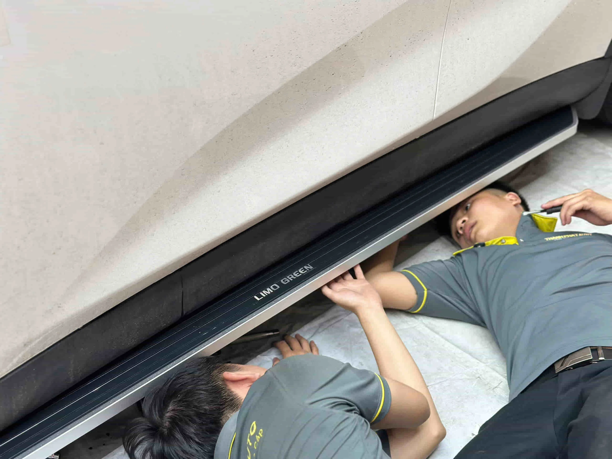 Bậc Bước Cho Limo Green