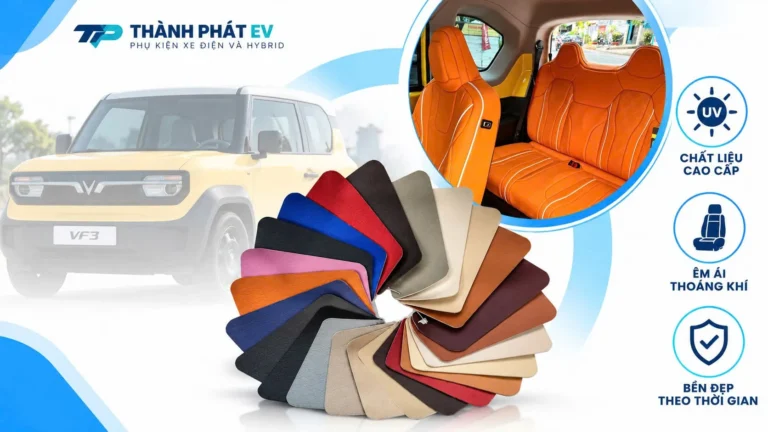 Bọc Ghế Da Nappa Cho VF3